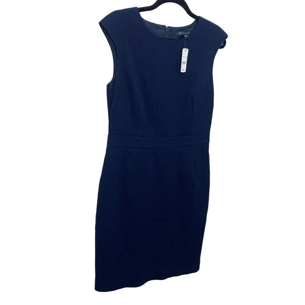 Brooks Brothers Navy Midi Dress